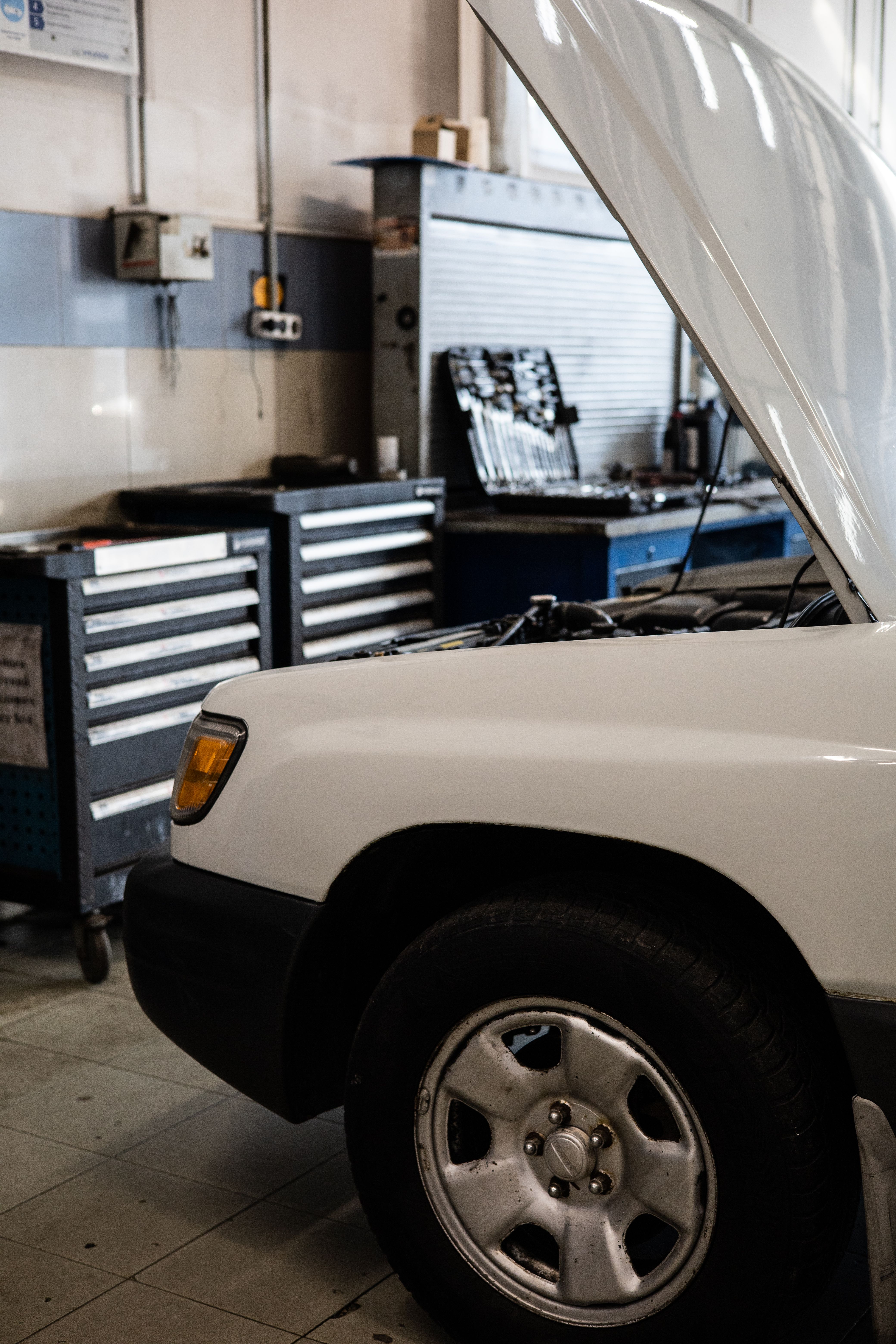 Tire inspection and safety check